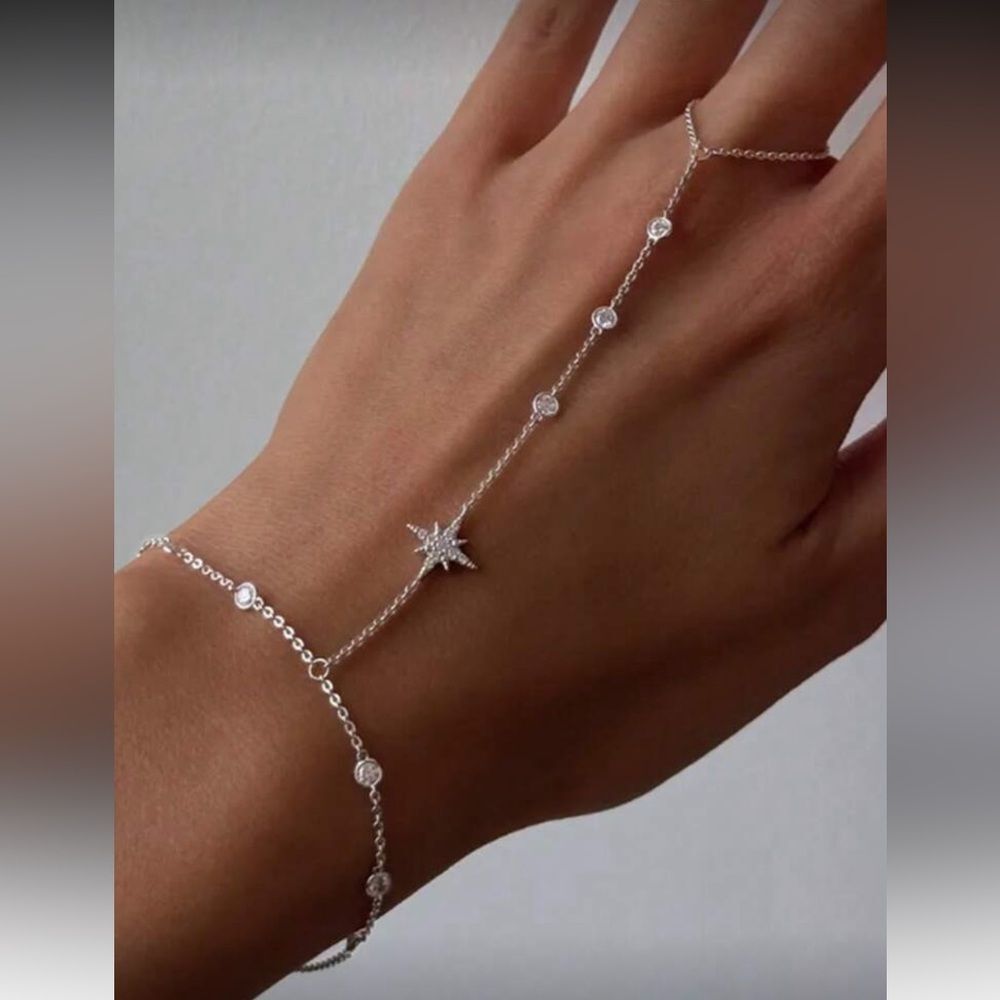 Star Hand Chain Bracelet M1751